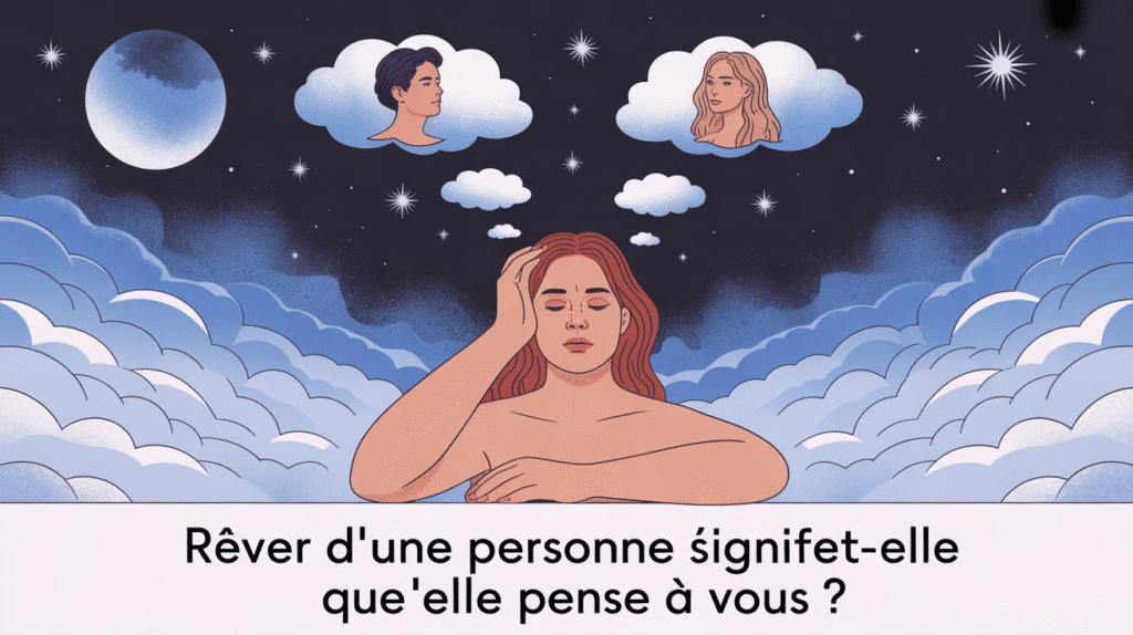 Rêve et pensée - connexion entre personnes endormies