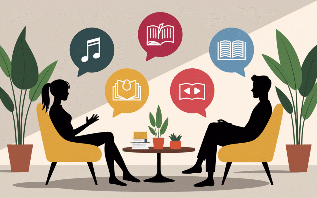 Accueil 26 Dialogue décontracté - sujet de conversation avec une fille